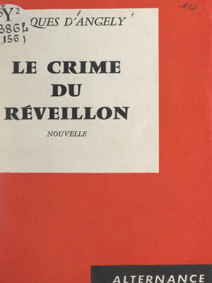 cover image of Le crime du réveillon